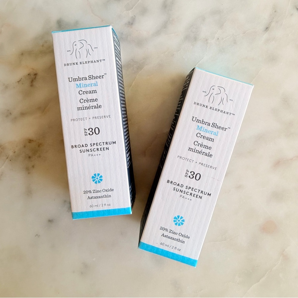 NIB Bundle- Drunk Elephant Umbra Sheer Mineral Cream